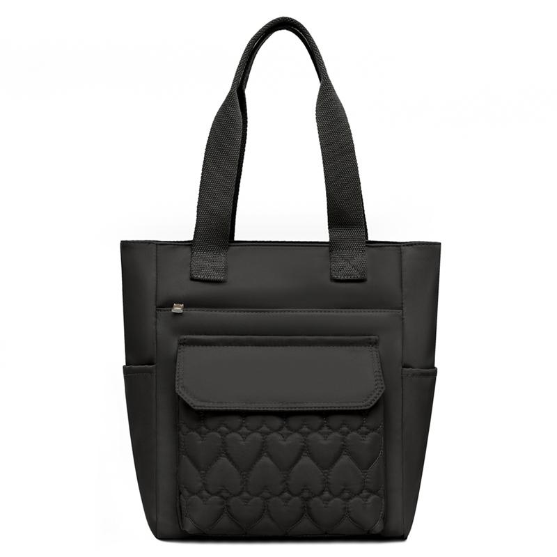 

Handbag Vintage Shoulder Bag Women Large Capacity Tote Bag чёрный