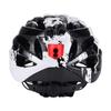Magnetic Mount Bike Helmet With Visor USB-Rechargeable LED Light Detachable Design One-Piece EPS Construction Adult