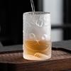 Transparente Glastasse Kreative Reliefkatze Kung Fu Teetasse Nachmittagstee Milchtasse Safttassen Colatassen Home Getränketassen