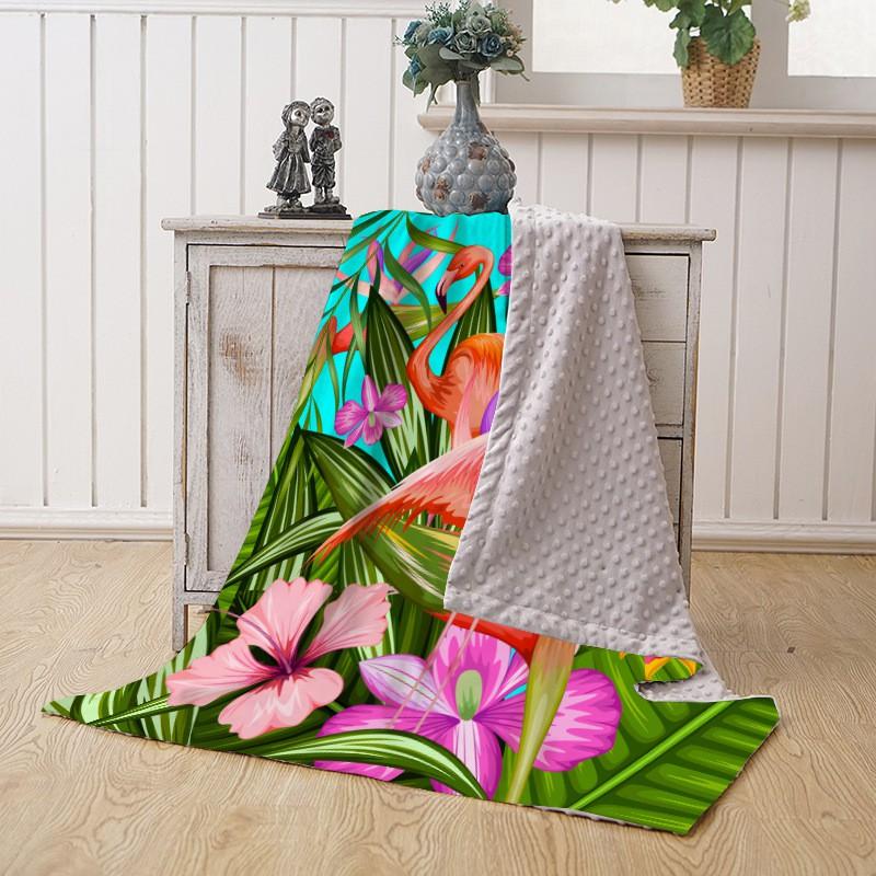 Soft Double-Layer Baby Blanket A-Grade Digital Print Cotton Feel Toddler Comfort Infants 1-3 Years