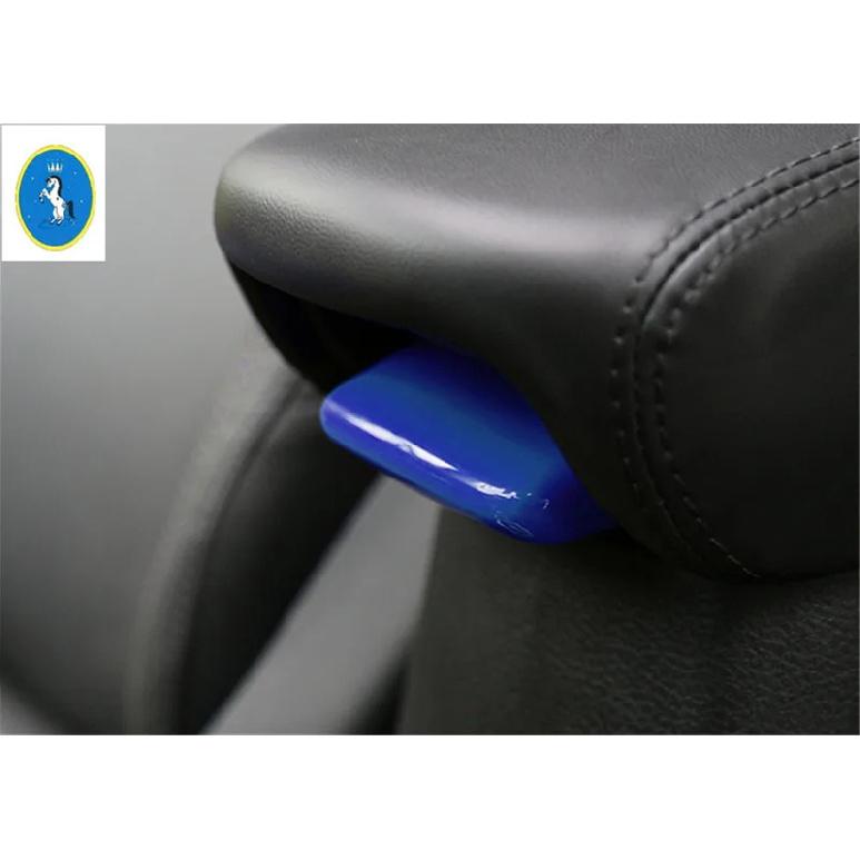 Yimaautotrims Auto Accessory Car Armrest Storage Box Button Switch Frame Cover Trim Fit For Jeep Renegade 2015 - ABS