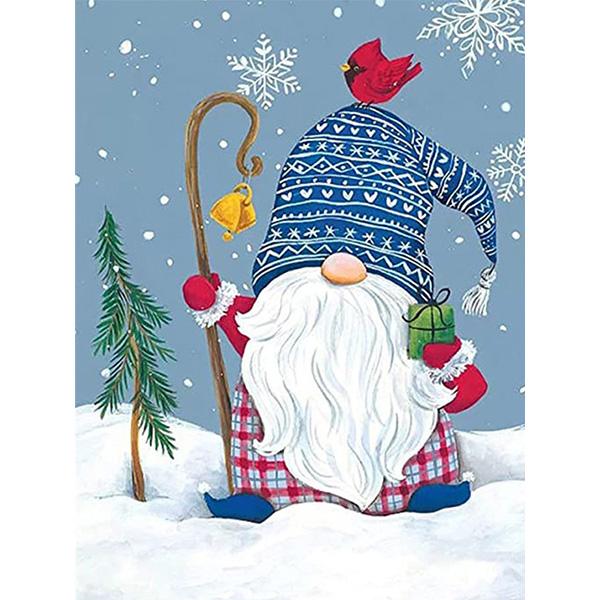 

5D Алмазная картина Рождество Санта-Клаус Алмазная вышивка Зимняя мозаика Стразы Картина Домашний декор Full Round 20x25CM