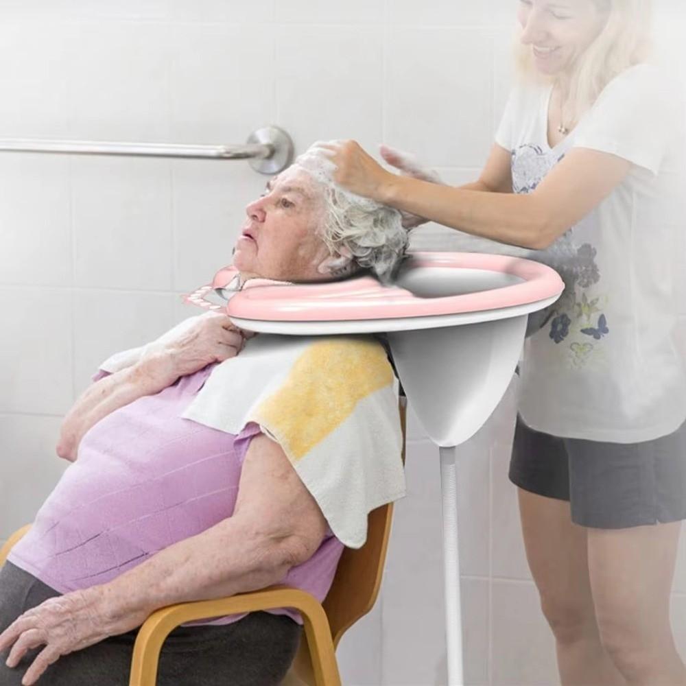 Detachable Hair Washing Tray Collapsible Hair Wash Tub Hair Washing Sink Home Travel Camping