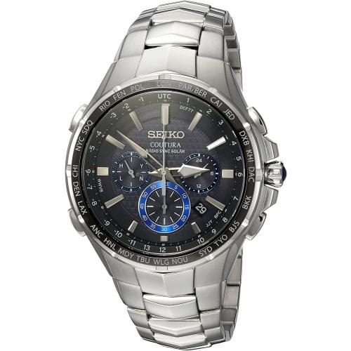 

Чоловічий радіокерований наручний годинник SEIKO Coutura Radio Sync Solar Chronograph SSG009