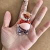 Squishy Belly Keychain 3D Fat Dog Keychain 3D Fat Cat Keychain Squishy Belly Keyring Mascot Pendant Cute Funny Animal Bag Charm Car Key Decoration