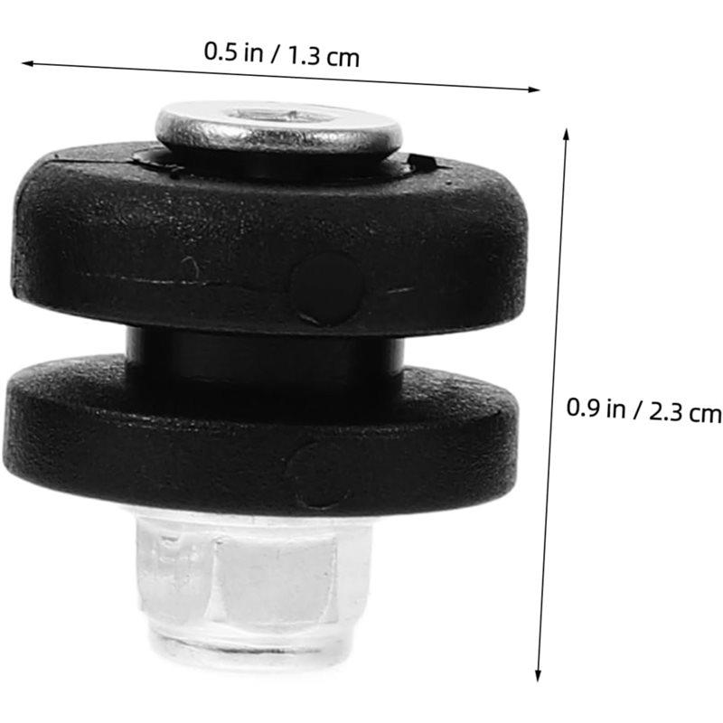 For Trunk Dirt Bike Pads Spacers 4Pcs Bushing Pad Motorbike Supply Rear Luggage Case Pad For Trunk Bracket Base Plate