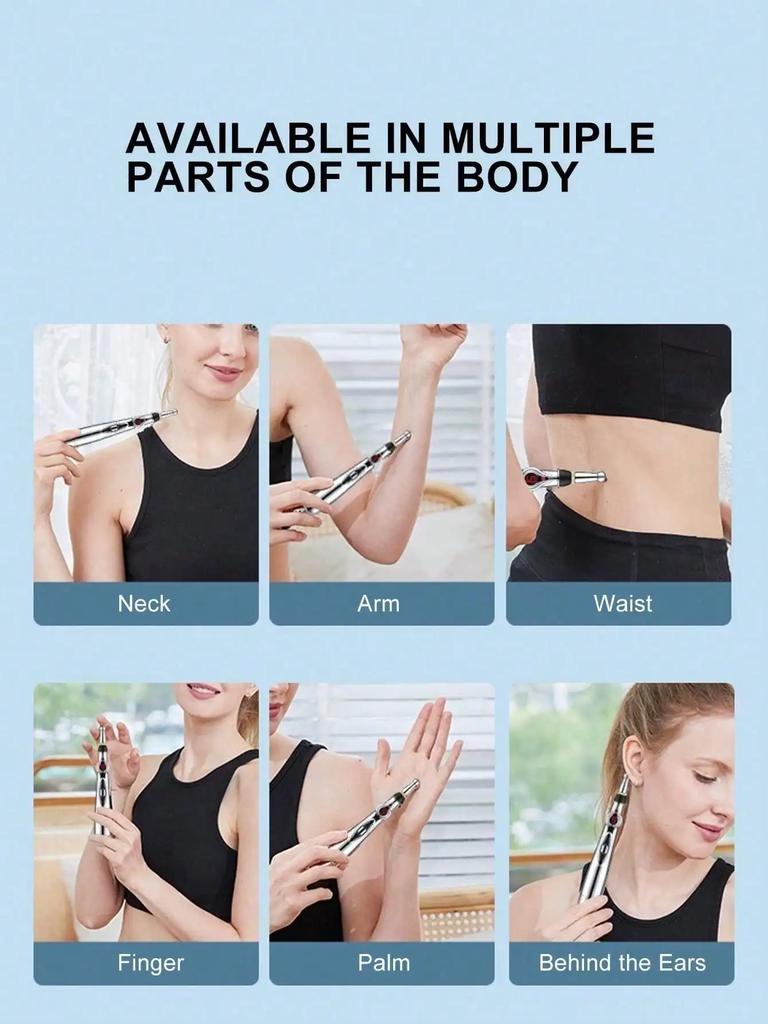 Durable And Safe Sciatica Electronic Acupuncture Pen Acupuncture Point Acupuncture Point Pen Energy Meridian Pen Acupuncture Acup Massage Pen