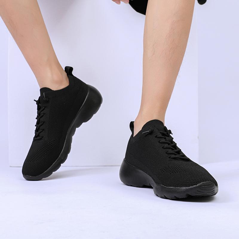 Men's Running Shoes Breathable Man Sports Sneakers Lace Up Comfort Casual Walking Shoes Athletic Training Footwear