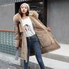 Fashion Winter Jacket Women Warm Coat Long Female Jacket Plus Size Ladies Parka Winter Coat Women Fur Collar Hooded Outwear