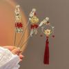 Lotus Lantern Tassel Hairpin: Versatile Fairy-Style Hair Accessory