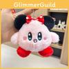 Doll Kirby Plush Keychain Stuffed Animal Adorable Gift Car Accessory Decoration