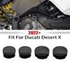 4x Plugs Motorcycle Frame Caps Hole Cover For Ducati Desert X 2022-UP DesertX
