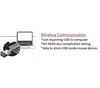 Digio2 Z Ultimate Shape 2.4GHz Wireless Mouse, 5 Buttons, Blue LED, Medium, Black, 48337