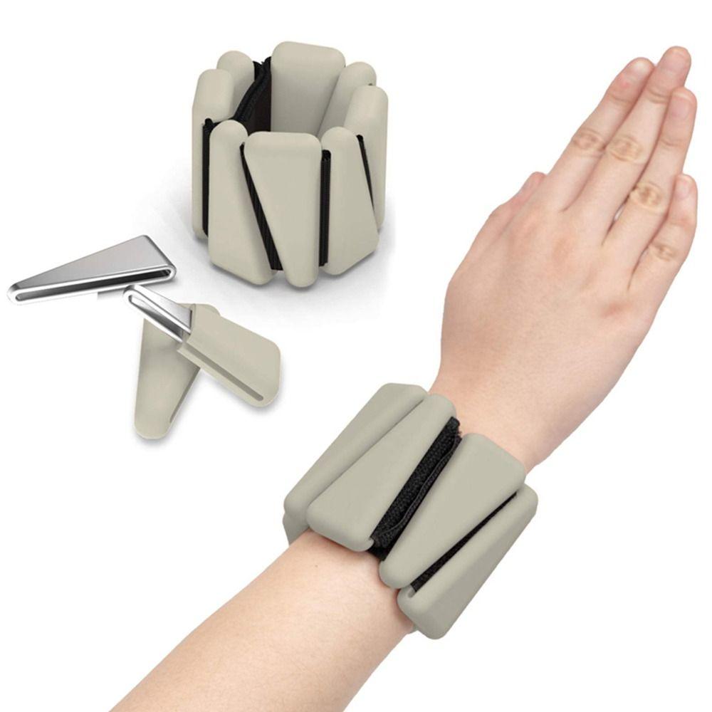 Sweat-proof Weighted Wrist Strap Adjustable Weight-bearing Fitness Equipment  Running