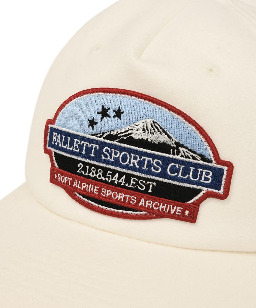 FALLETT Sports Club Wool Ball Cap Ivory