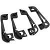 51218122442 51218122441 4pcs Exterior Door Handle Kit Covers For BMW E36 E34 E32 3 5 7 Series with Rubber Seals Gasket