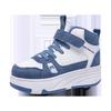 Children's runaway shoes 2025 new double-wheel skates medium and large boys' fashion casual shoes outdoor children's shoes