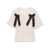 European and American Style, New Women's Clothing, Fashionable, Versatile, Cross-border Temperament Bow-tie Soft Knitted Sweater