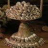 20Pcs Gothic Skull Sculptures Collectable Halloween Decoration Skeleton Ornament Landscape Garden Potted Party Table Decor