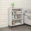 817379 vidaXL Buffet Sonoma Grey 69.5x32.5x90 Cm Engineered Wood