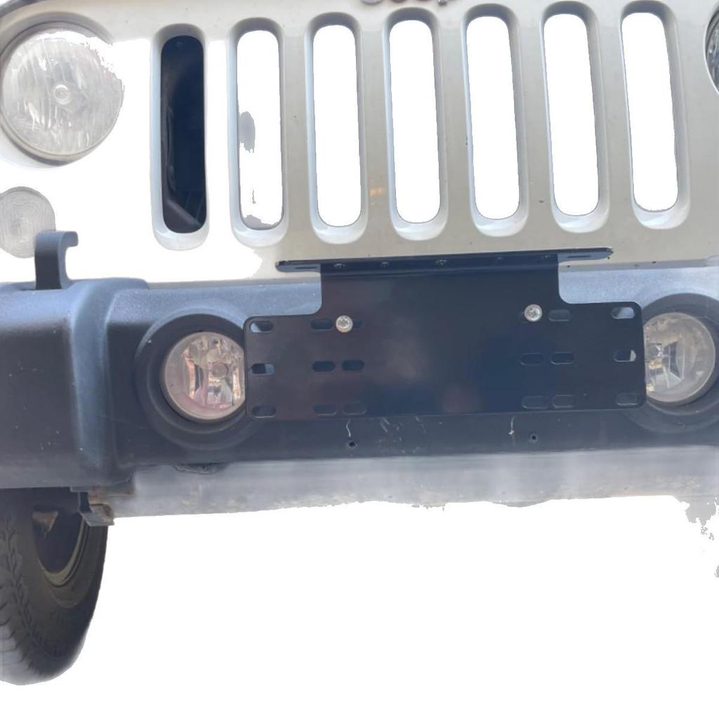 Langlebige Metall-Kennzeichenhalterung mit Verlängerung & Licht Halter für zerstörungsfreie Montage