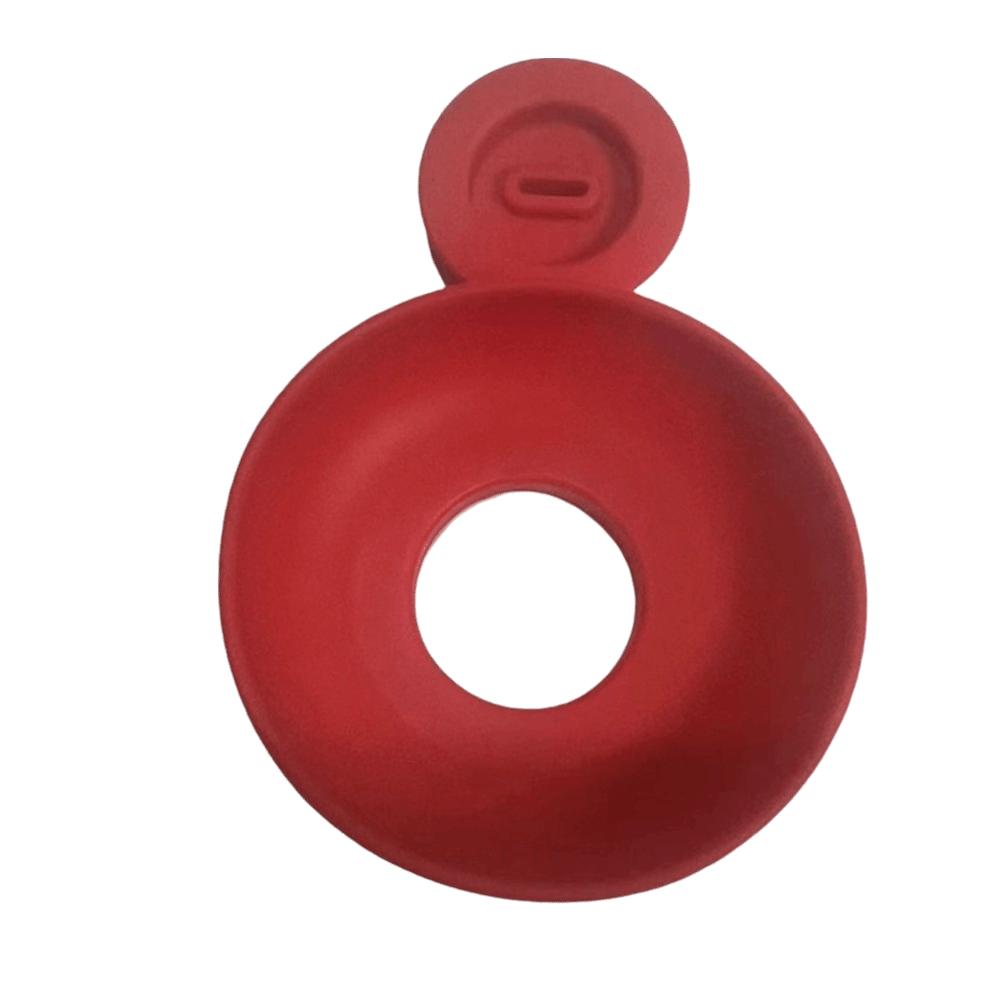 Drip Proof Anti-Drip Ice Cream Holder Silicone Ice Cream Tray Ice Cream Support Trailer Home красный
