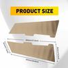 Front Door Panel Armrest Cover Beige Leather for 2008-2012 Honda Accord Sedan
