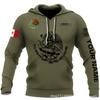 Mens Hooded Sweatshirt With 3D Digital Print Loose Fit Long Sleeve Pullover Fall Casual Wear