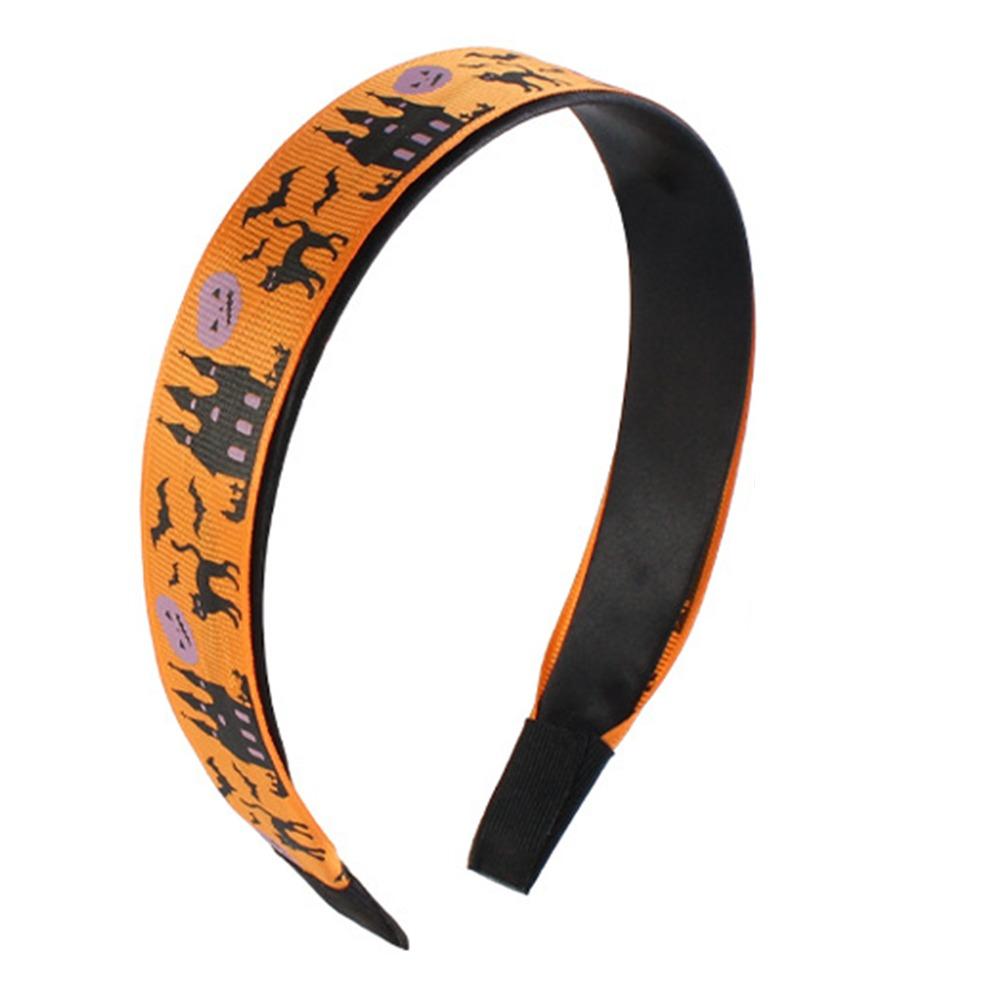 Horrible Skull Head Headband Bat Ghost Bat Print Hairband Halloween Hair Hoop  Girls/Children