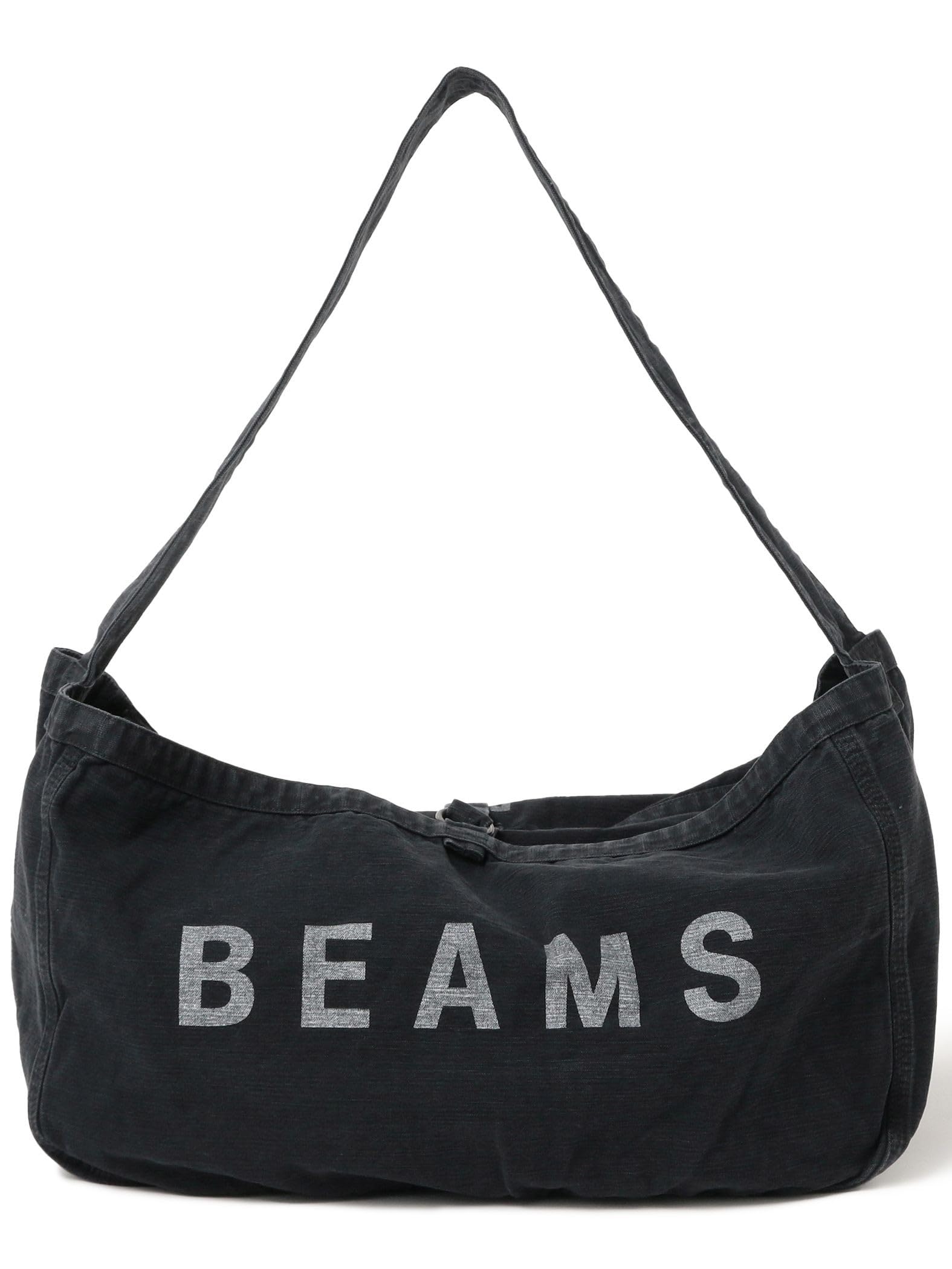 

Beams Canvas Bag [Special Order] PE Mail Bag Men s Black Free