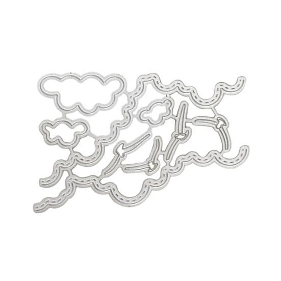 

Облачная птица, металлические штампы, сделай сам, скрапбук, бумажные карты, альбом, декор, трафарет, форма серебряный