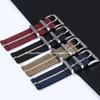 20 mm/22 mm Nylon-Uhrenarmband für Militärsport, Schnellverschluss, gewebtes Canvas-Material, Ersatzarmband für Armee-Armband