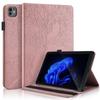 10.1 Inch Emboss Tree Case PU Leather Flip Cover for Itel Pad 1 One 10.1 Inch Tablet Case Shockproof  Ultra Slim Foldable Stand