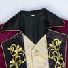 European & American Men's Steampunk Medieval Frock Coat for Cosplay & Stage Performance