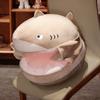 New Creative Big Mouth Shark Futon Cushion Thickened Tatami Bay Window Floor Mat Cartoon Crocodile