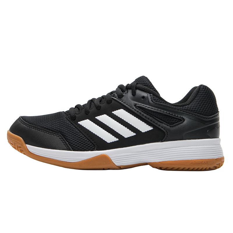 adidas Speedcourt Bequeme Vielseitige Atmungsaktive Low-Top Tennisschuhe Damen Sneaker Schwarz IH3158