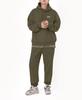 Classic Logo Hoodie Khaki Set