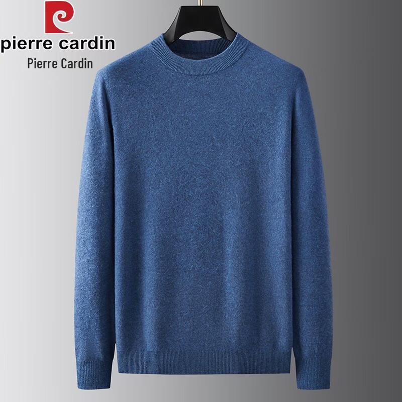 Pierre Cardin Men's Machine-Washable Merino Wool Crew Neck Sweater