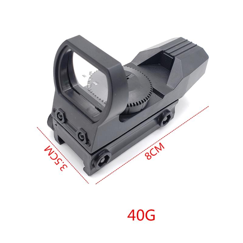 20 mm optischer holographischer Punkt, grünes Visier, Fadenkreuz, taktisches Zielfernrohr, Kollimator, Outdoor-Werkzeug