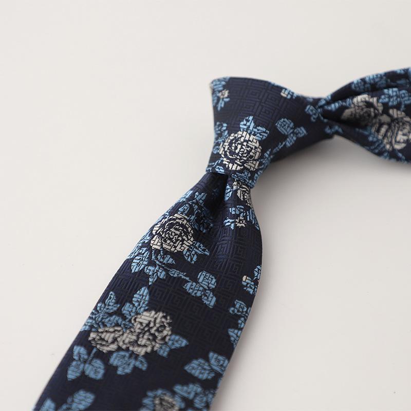 

8-сантиметрова краватка з персоналізованим принтом, зав язана вручну One Size