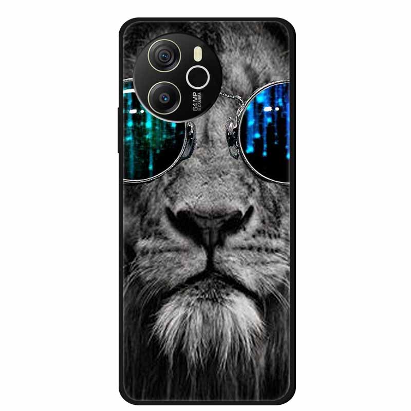 For Blackview Shark 8 6.78''Cases Animal Painted Soft TPU Silicone Back Cover for Black view Shark 8 4G Fashion TPU Phone Cases