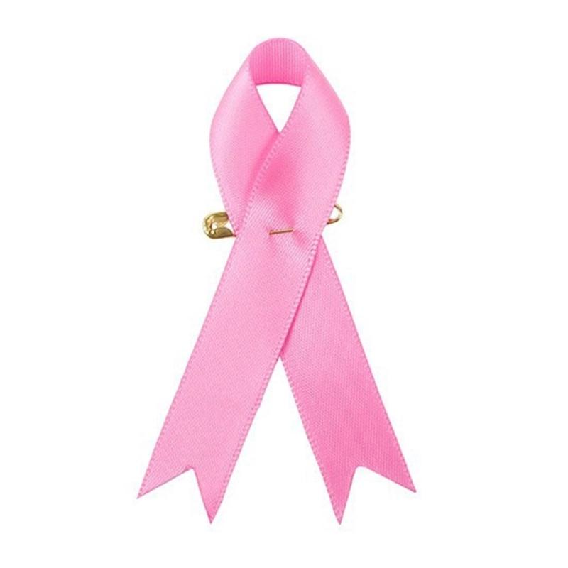 200 Stuks Stijlvolle Lintspeldjes Liefde Borsten Speldjes met Veiligheidsspeldjes voor Charity Evenement Benodigdheden Kanker Bewustzijn Speldjes Ornament