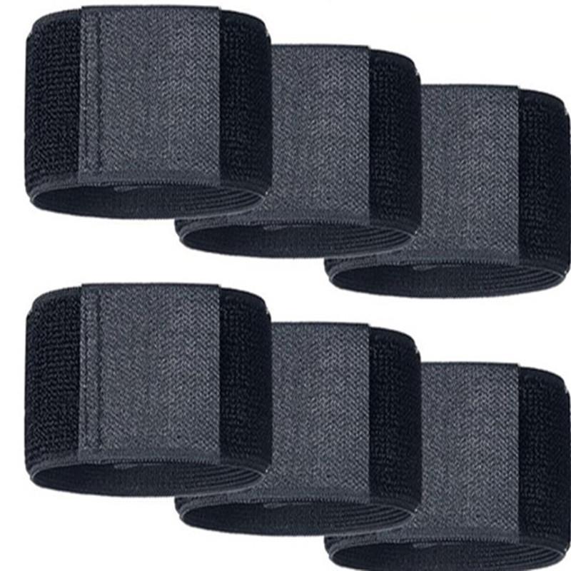 

Регулируемые нескользящие щитки для голени с компрессионными ремнями для лодыжек и запястий для спорта