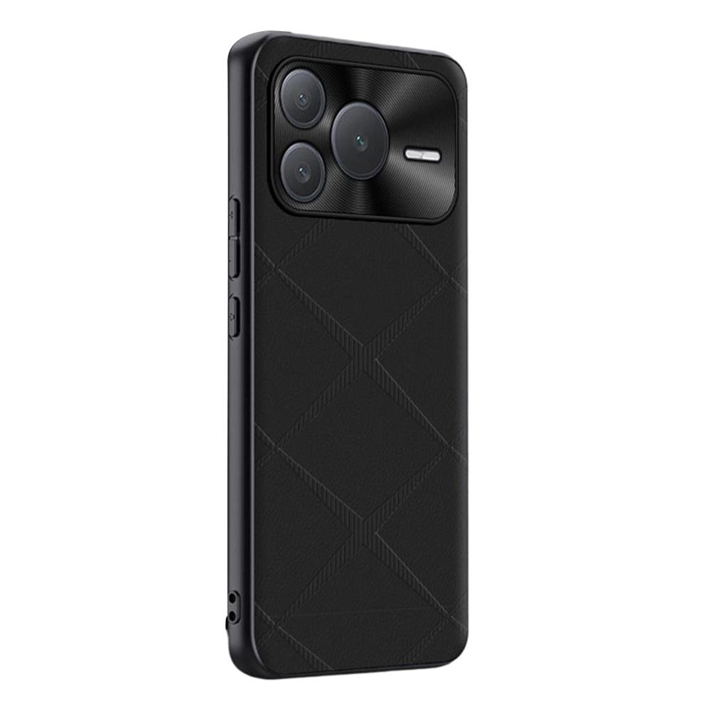 For Honor Power2 5G Case X-Patterned TPU PU Leather PC Anti-Drop Phone Cover