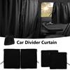 Car Blackout Curtains Sunshade Side Windows Car Partition Curtains Between the Front and Rear Seats Car Privacy Curtains Travel