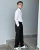 LOLANTA Boys' Formal Pants, Long Pants, Kids' School Pants, Solid Color, Perfect for Entrance Ceremonies, Graduations, Weddings, Recitals, Black, Size