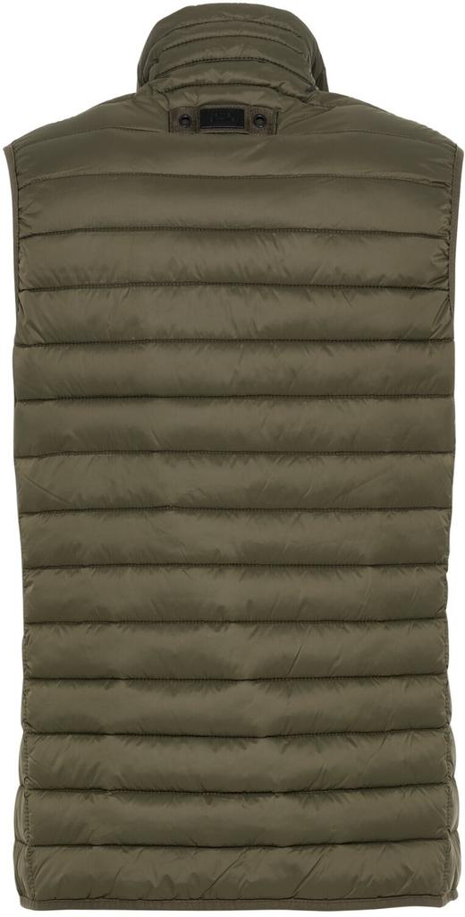 Winter Jacket Camel Active Steppweste Mit Horizontaler Steppung (460210 9E52 93) Olive-brown