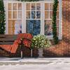 40cm Half-round Mushroom Grounded Garden Christmas Tree Decorations Outdoor Light Up Planter Filler With Tripod Stake