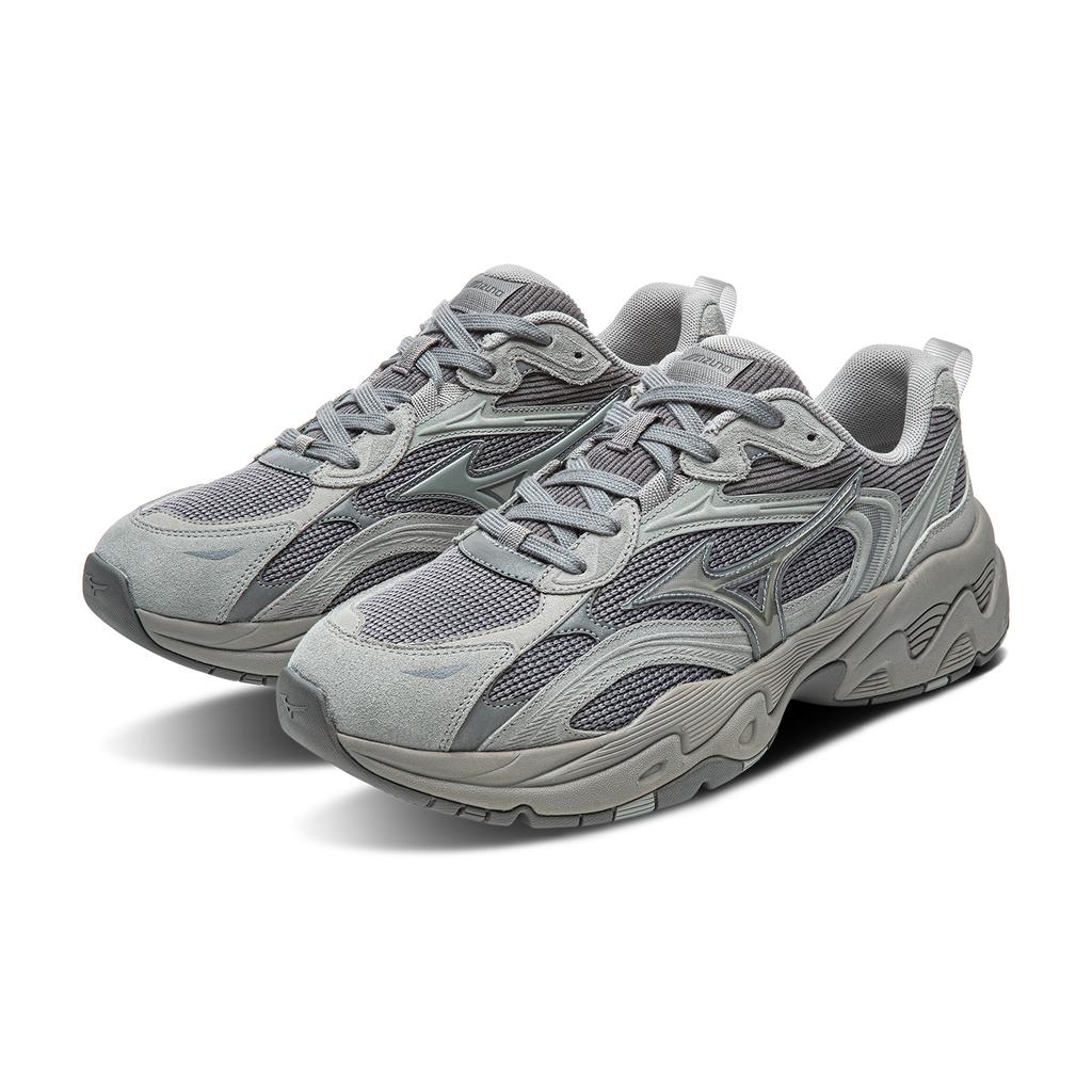 Mizuno Trainer 2K V2 Fashion Retro Height Increasing Thick Sole Wear Resistant Shock Absorbing Low Top Running Shoes Unisex sneaker D1GH250406