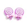 Kaiwaii Lollipop Miniature Figurine Resin Cabochon for Home DIY Scrapbooking Craft Nail Art Decoration